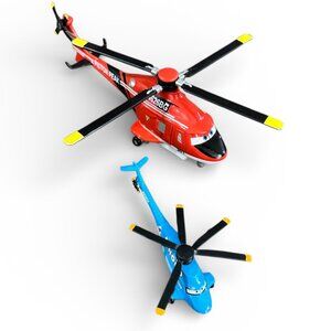 Disney Pixar Planes: Fire & Rescue Die-Cast Helicopters Blade Ranger Lot of 2